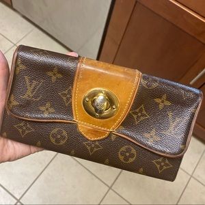 Authentic Vintage Louis Vuitton Large Wallet